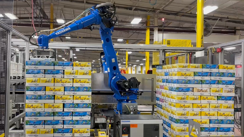 AI視覺引導多SKU紙箱/紙托拆垛 | 美國某大型包裝材料制造企業 AI視覺引導多SKU紙箱/紙托拆垛 | 美國某大型包裝材料制造企業