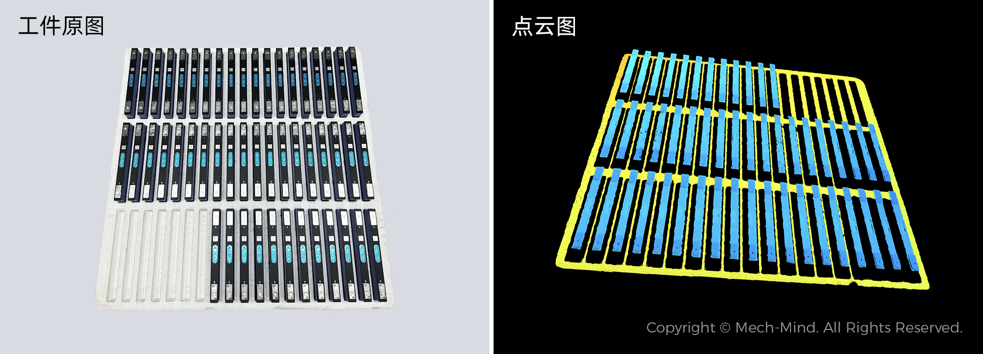 AI視覺(jué)引導(dǎo)電芯模組上料裝配 AI視覺(jué)引導(dǎo)電芯模組上料裝配