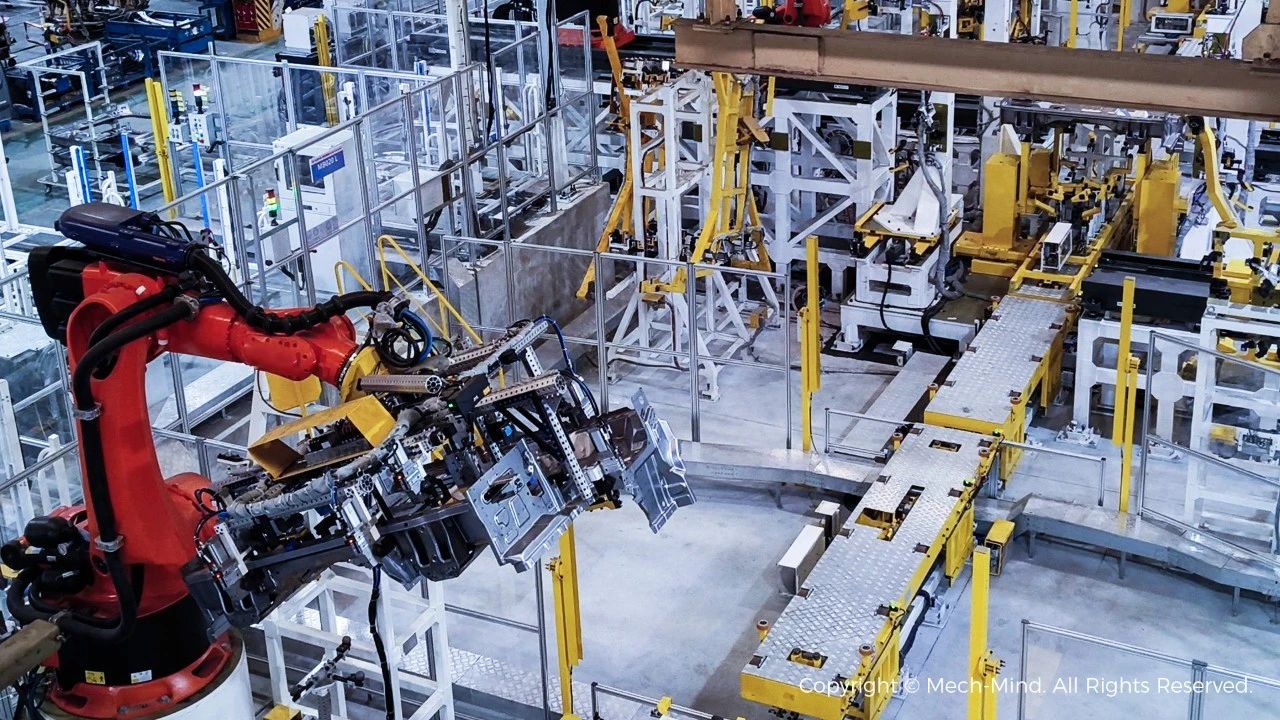 AI視覺引導側圍/頂蓋抓取 | 某大型汽車主機廠 AI視覺引導側圍/頂蓋抓取 | 某大型汽車主機廠