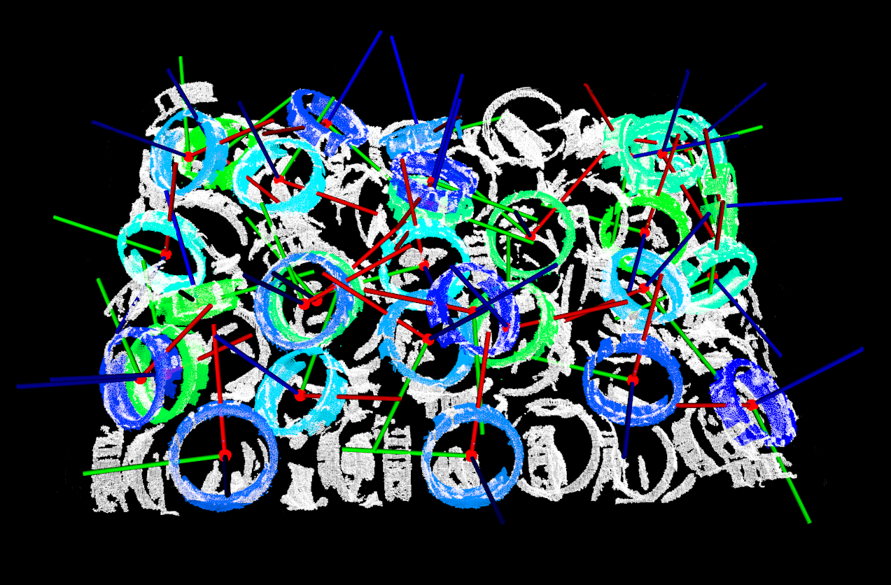 AI視覺引導反光軸承套無序上料 | 國際某大型汽車零部件廠 AI視覺引導反光軸承套無序上料 | 國際某大型汽車零部件廠