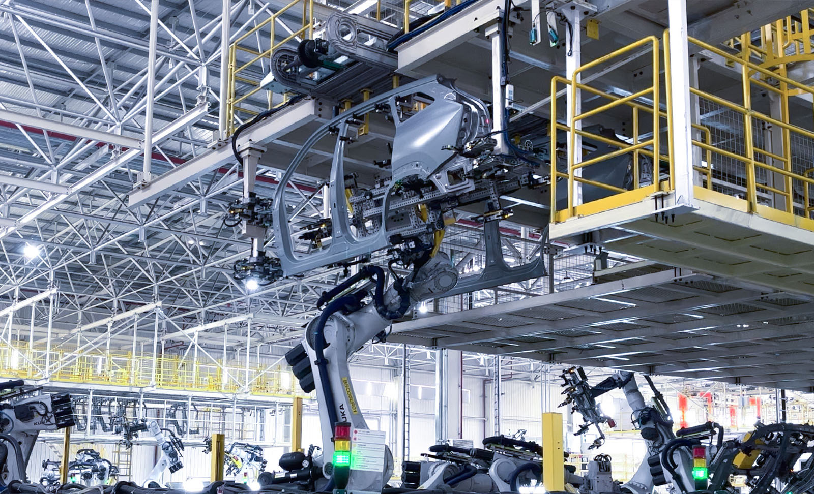 AI視覺引導側圍/頂蓋等車身件上料 | 某大型汽車主機廠